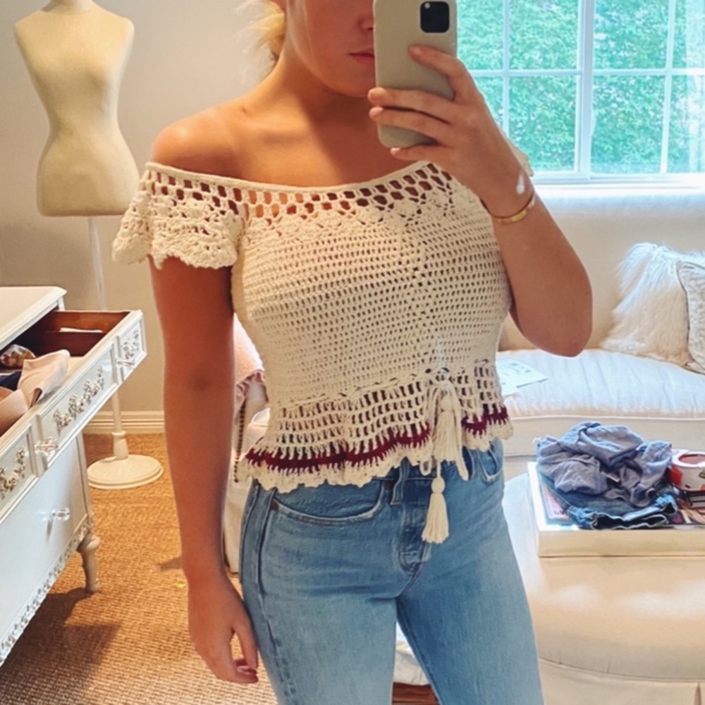 PLANET BLUE BLOUSE